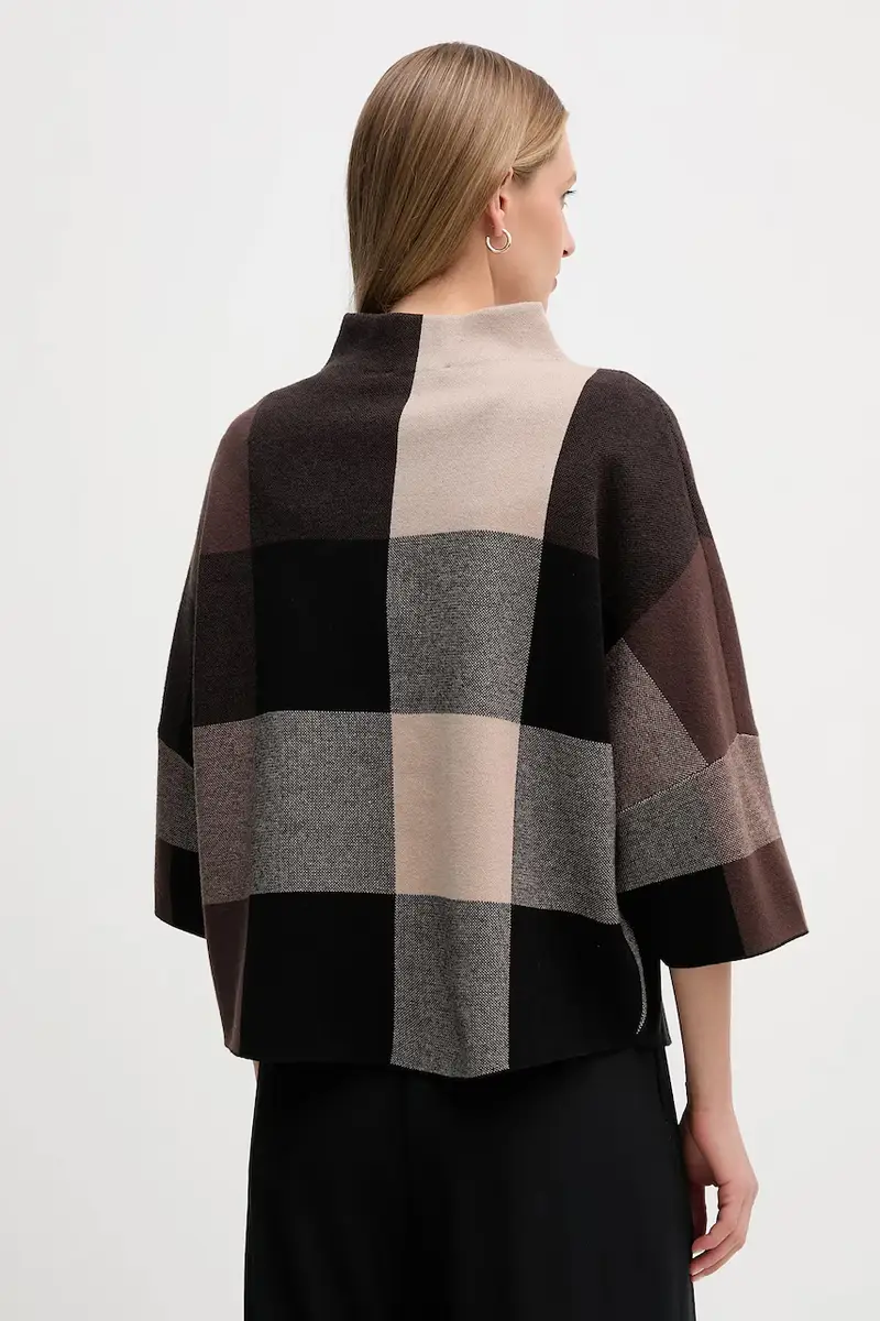 maglione donna colore marrone 254976 miniatura 3