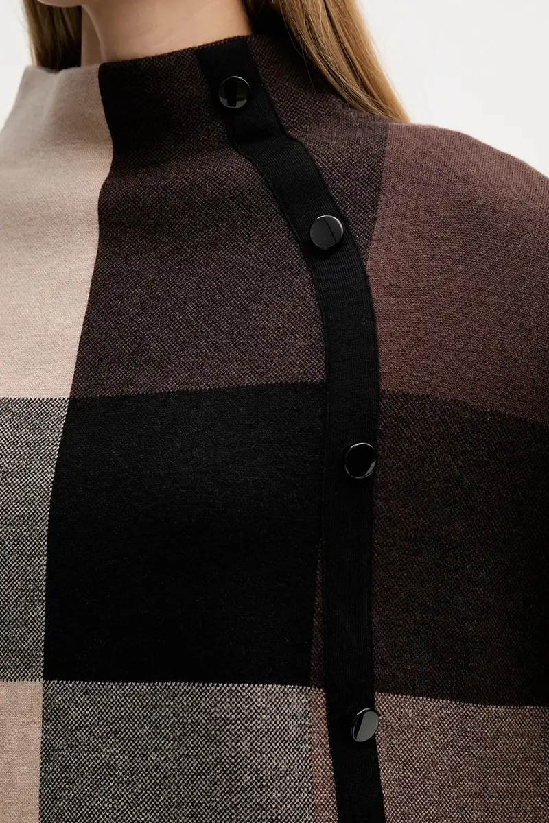 maglione donna colore marrone 254976 miniatura 5