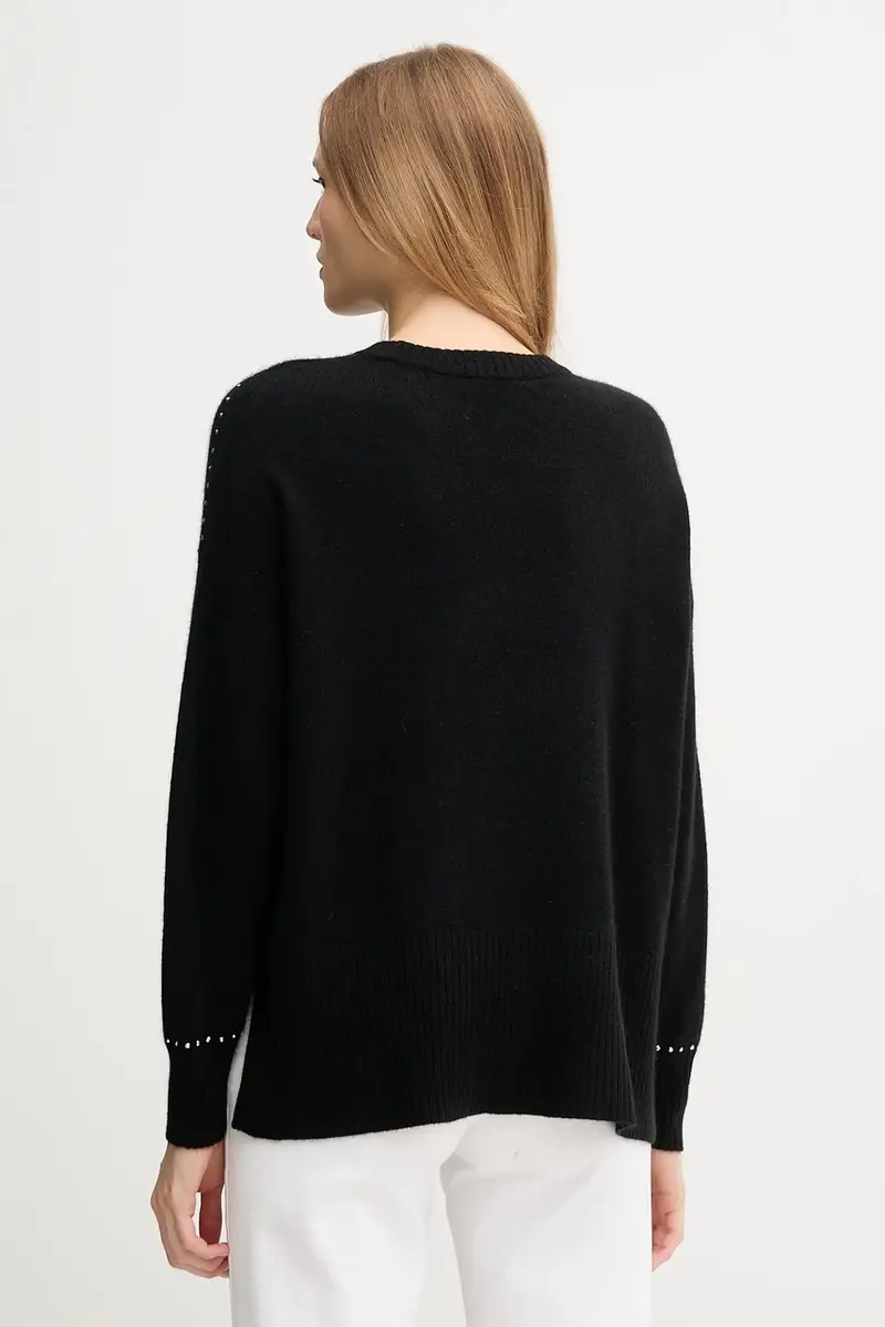 maglione in cachemirie donna colore nero 253980 miniatura 3