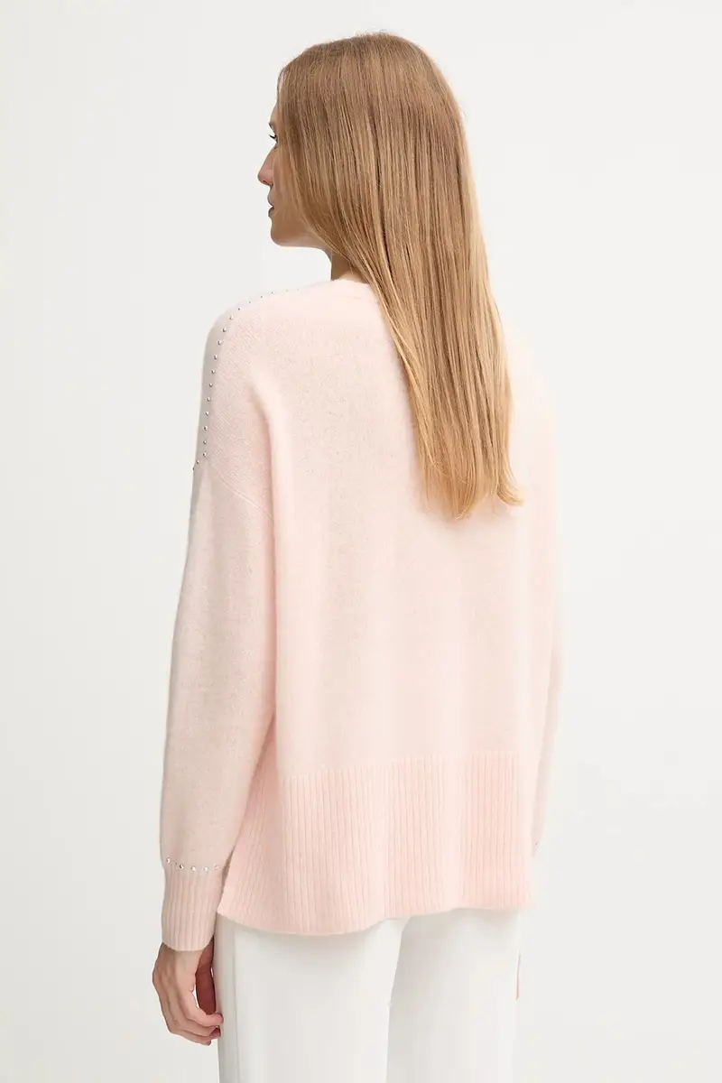 maglione in cachemirie donna colore rosa 253980 miniatura 3