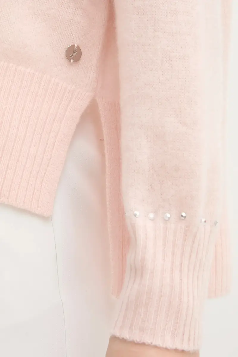 maglione in cachemirie donna colore rosa 253980 miniatura 5