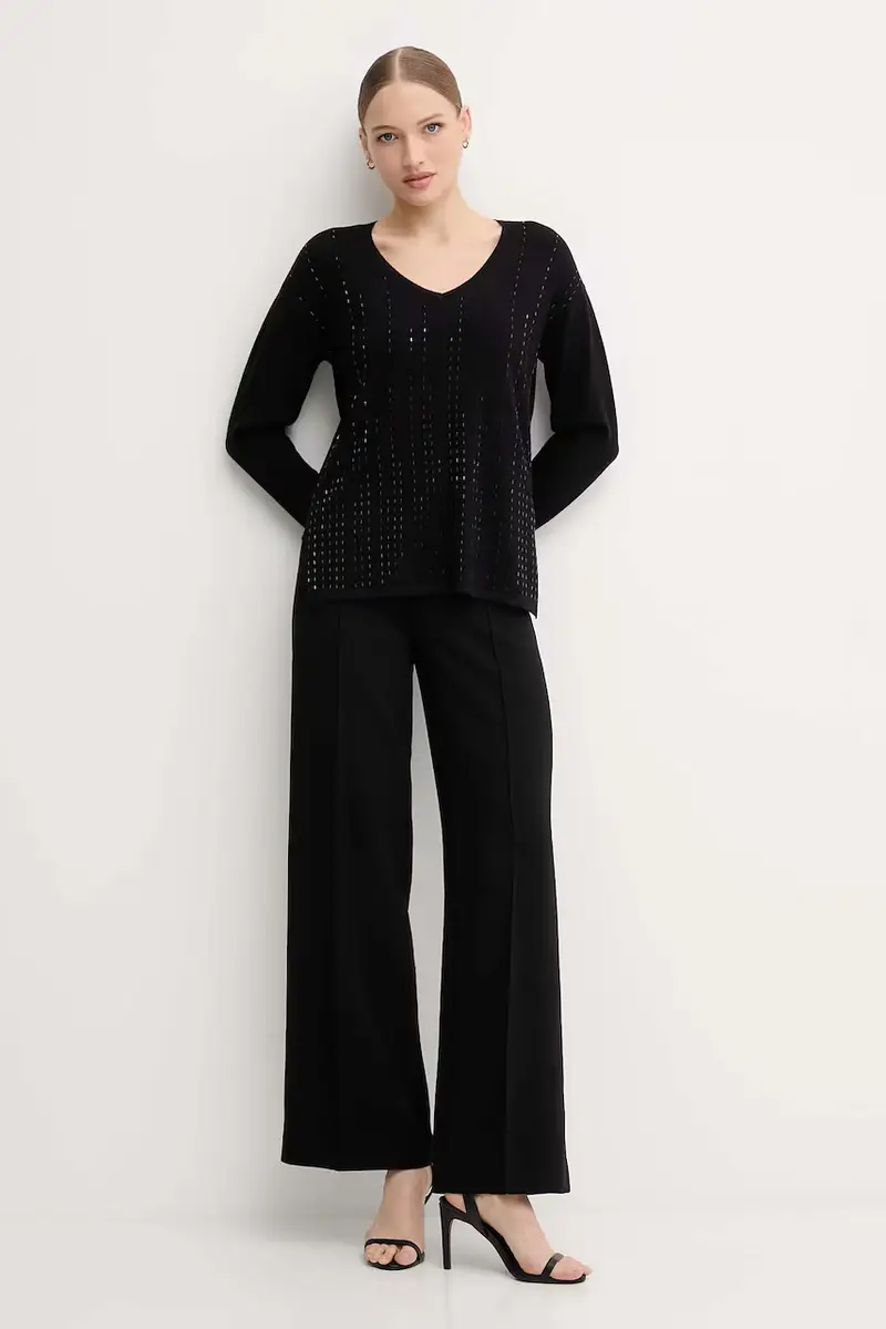 maglione misto seta colore nero 254966 miniatura 2