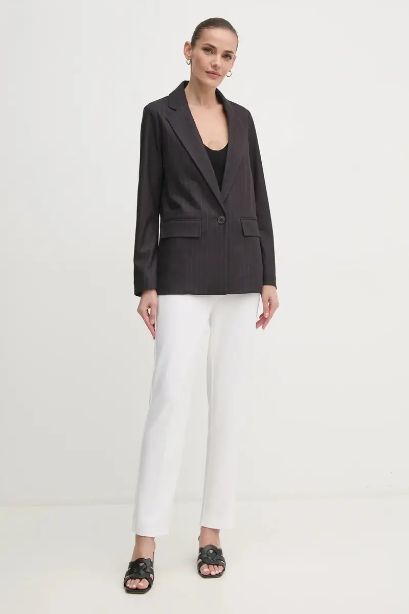 pantaloni donna colore beige 143105 miniatura 2