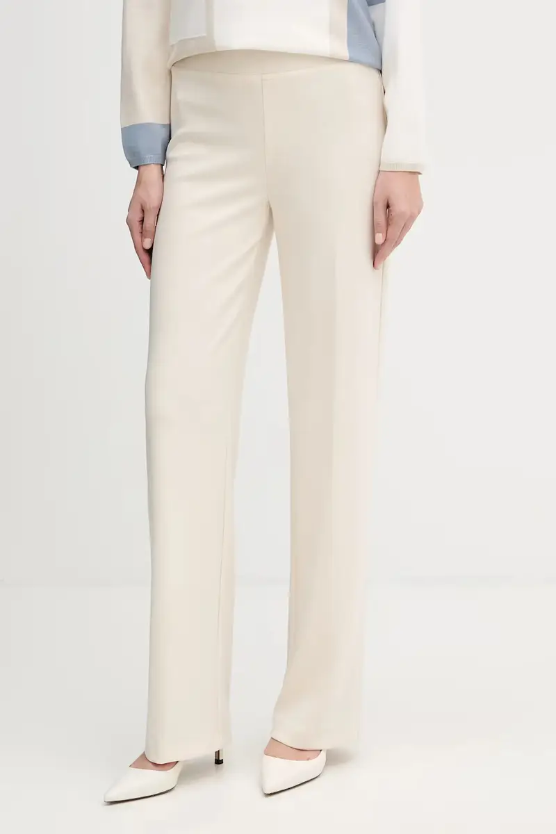 pantaloni donna colore beige 153088F25