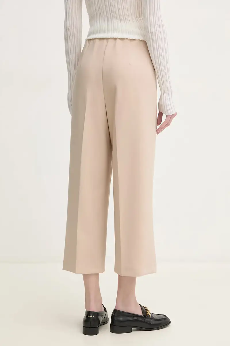 pantaloni donna colore beige 251265 miniatura 3