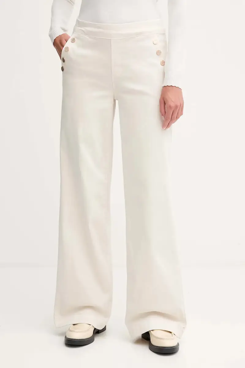 pantaloni donna colore beige 254919