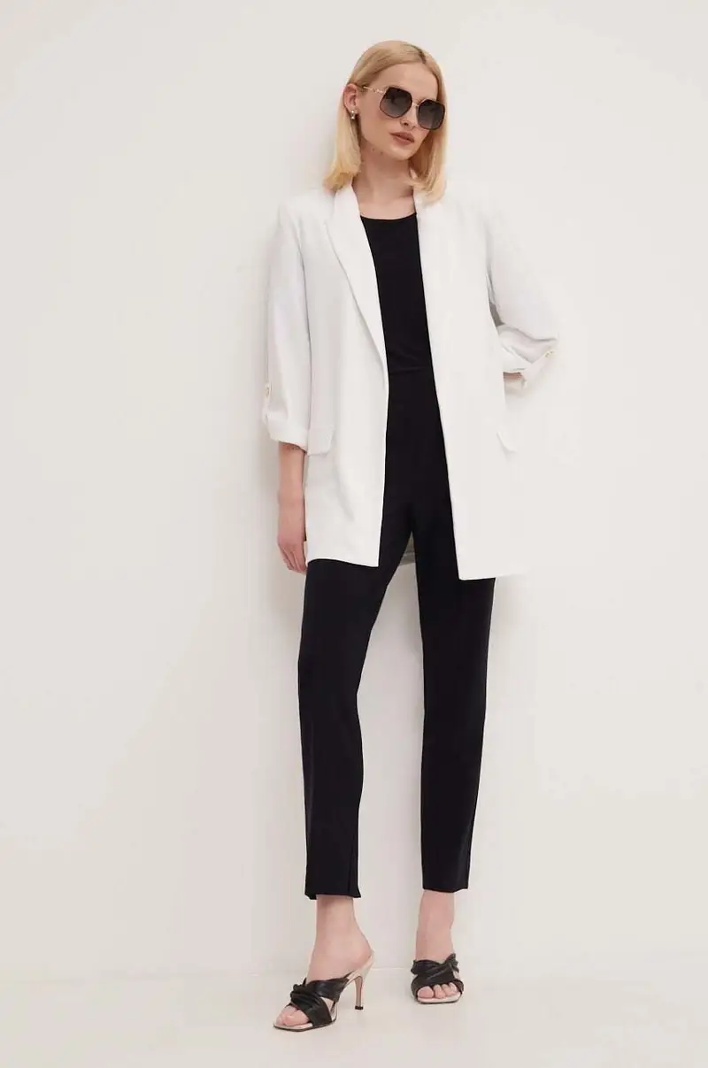 pantaloni donna colore blu navy 143105 miniatura 2