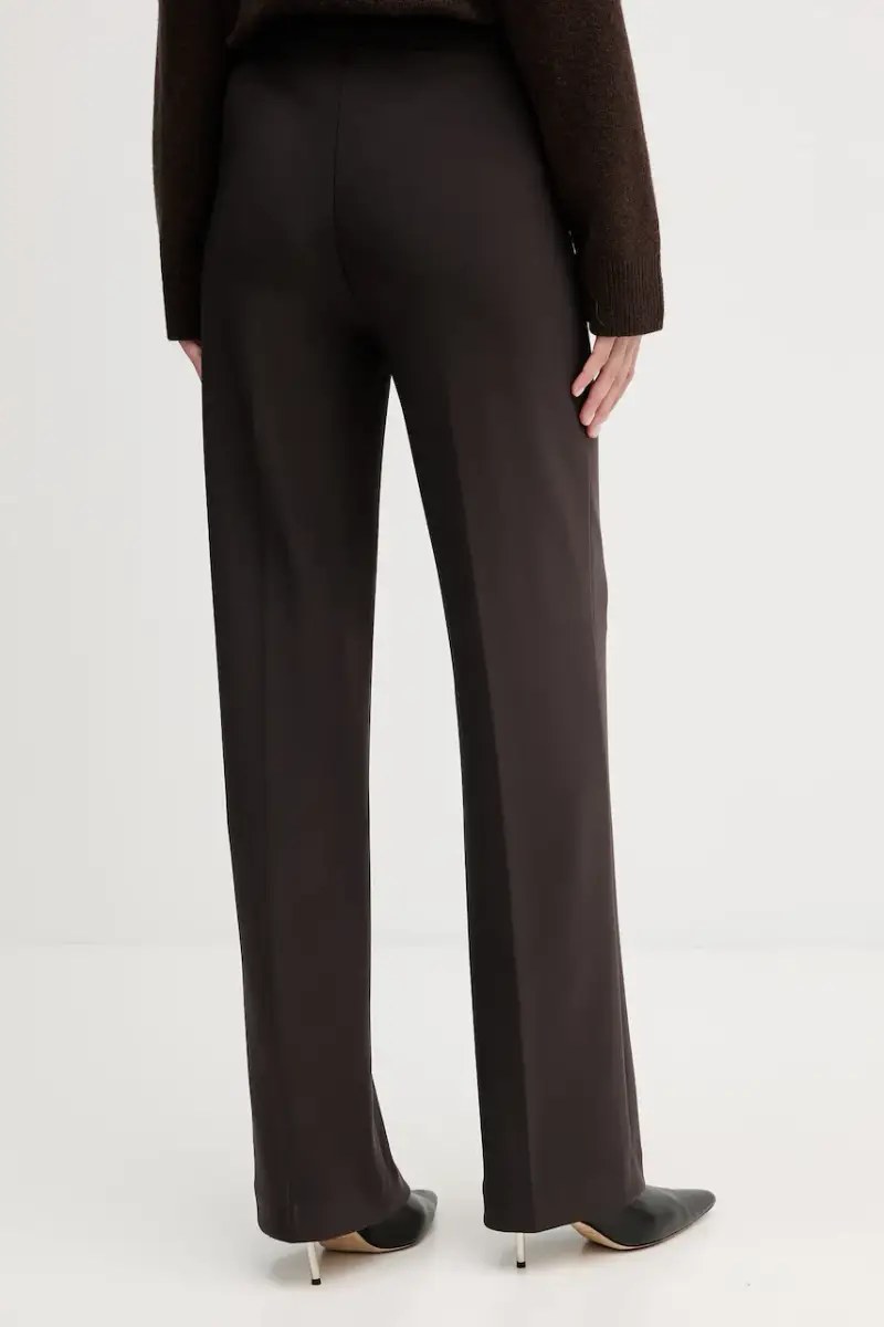 pantaloni donna colore marrone 153088F25 miniatura 3