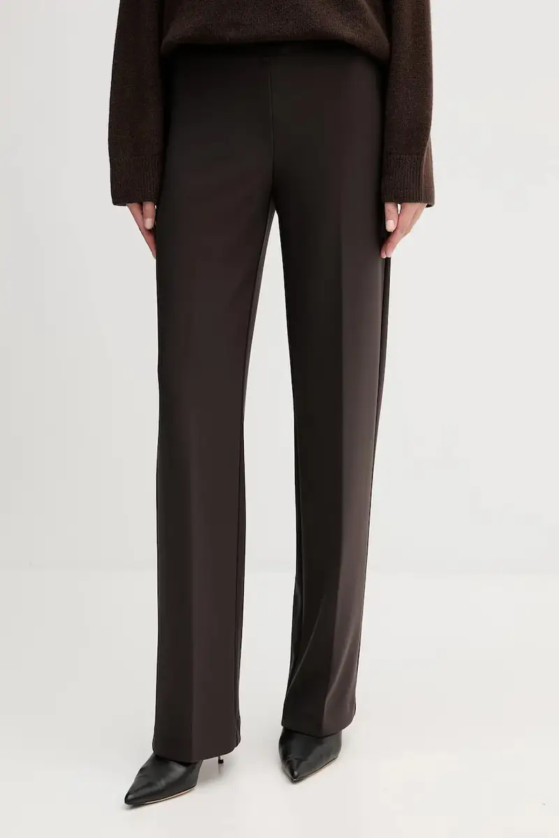 pantaloni donna colore marrone 153088F25