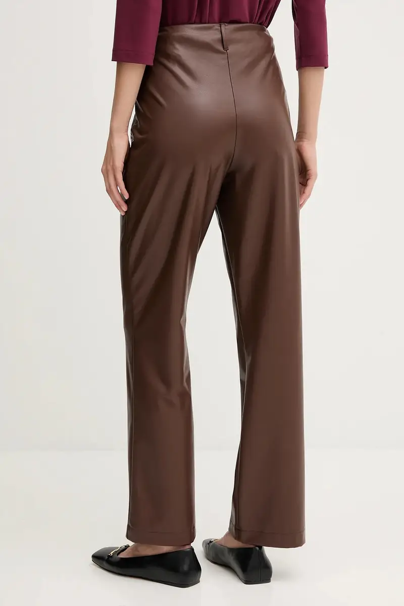 pantaloni donna colore marrone 253060 miniatura 3