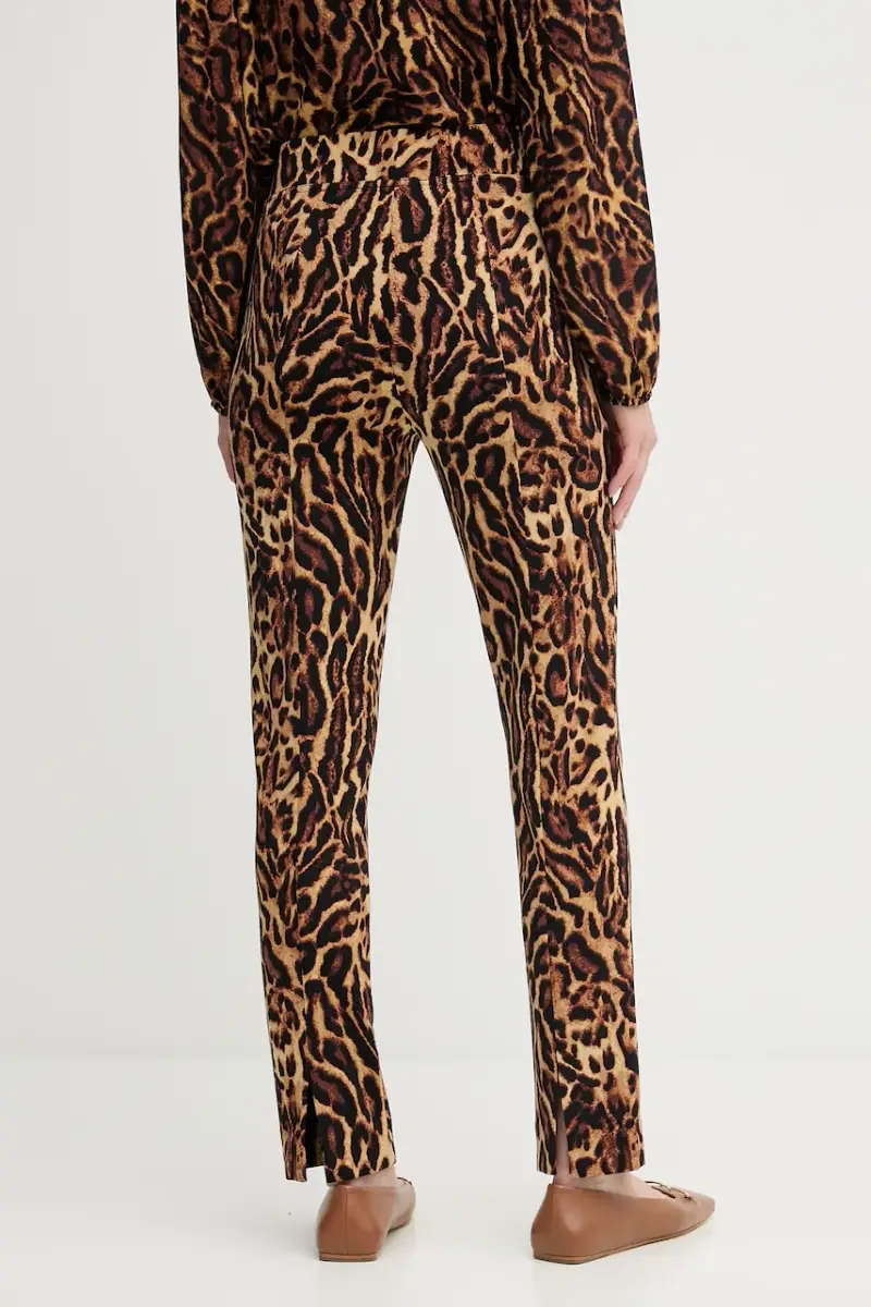 pantaloni donna colore marrone 253269 miniatura 3