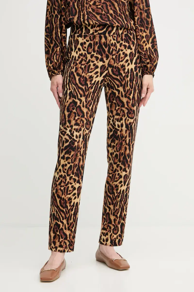 pantaloni donna colore marrone 253269