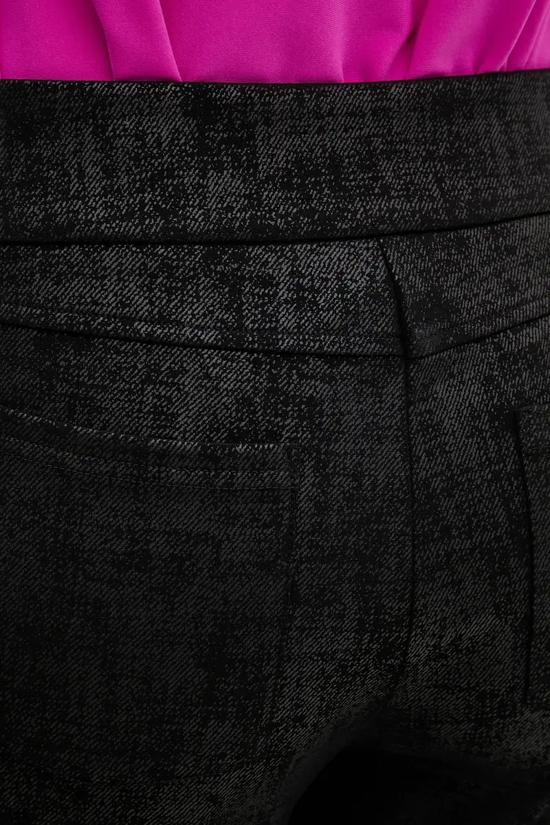 pantaloni donna colore nero 253000 miniatura 4