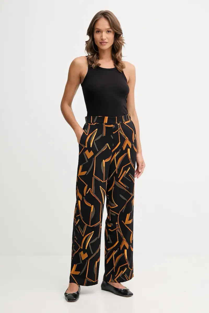 pantaloni donna colore nero 253239 miniatura 2