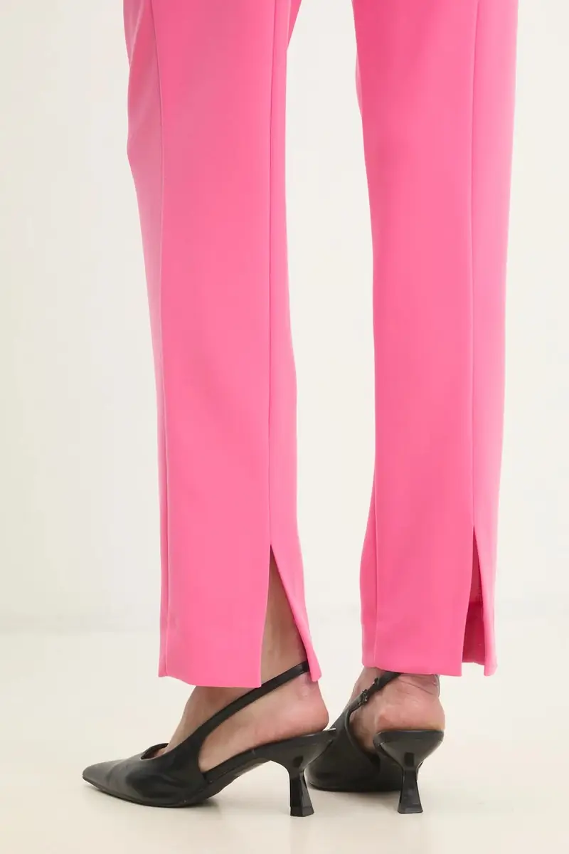 pantaloni donna colore rosa 143105S25 miniatura 4