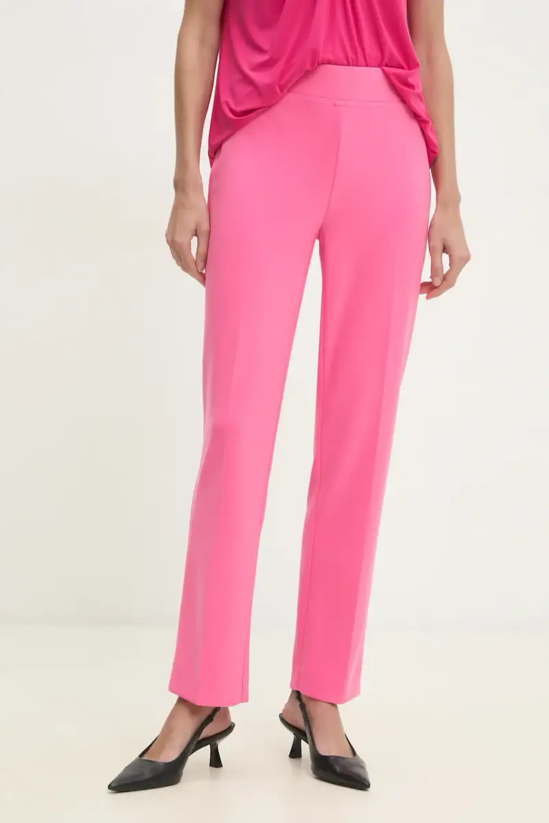 pantaloni donna colore rosa 143105S25