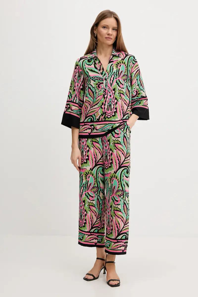 pantaloni Verde miniatura 2