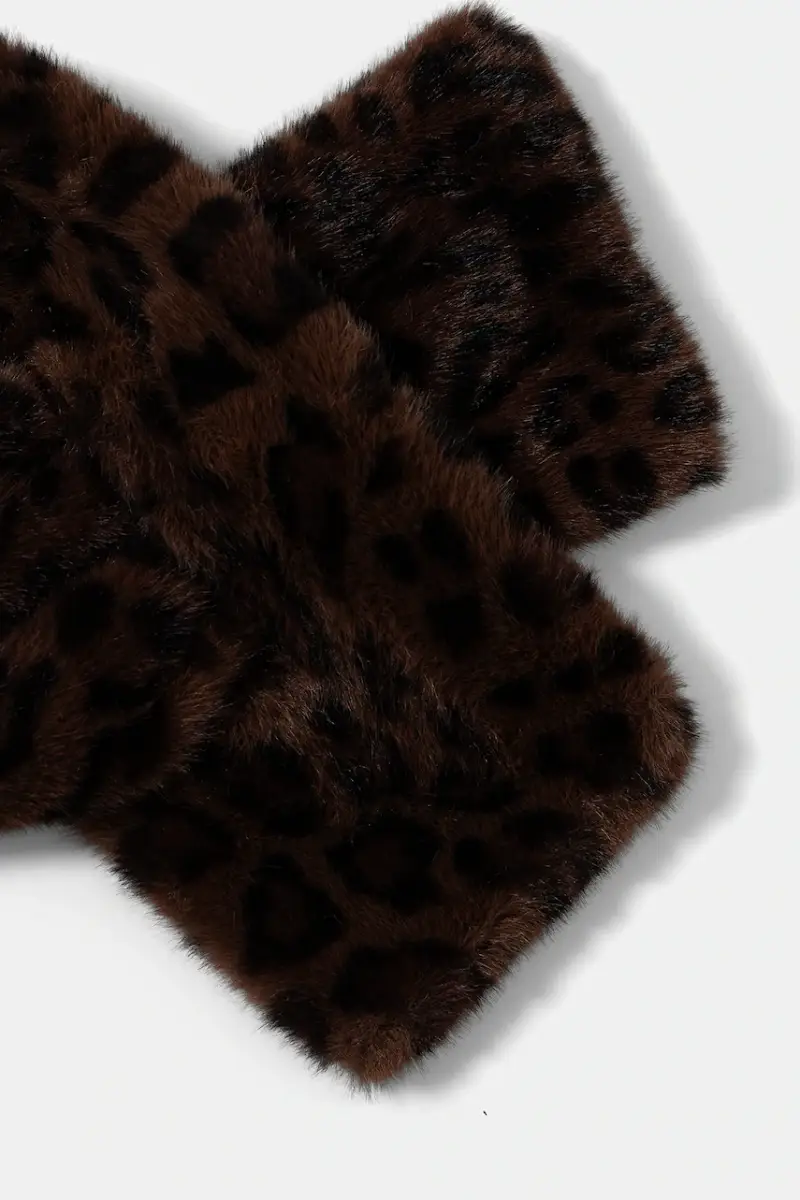 sciarpa donna colore marrone 253974X miniatura 3