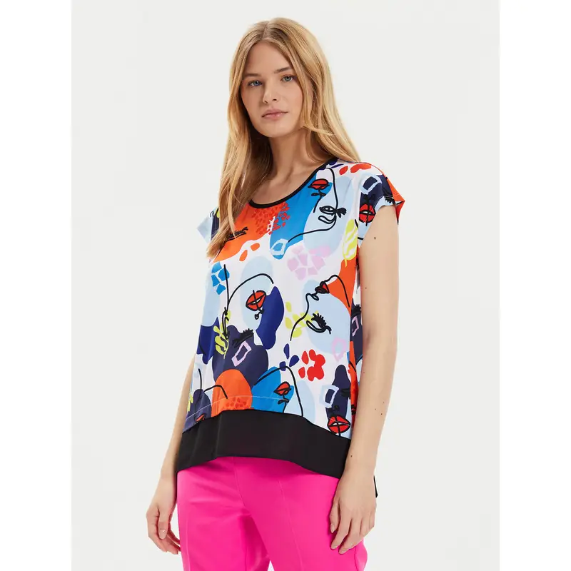 T-shirt 241308 Multicolore Regular Fit