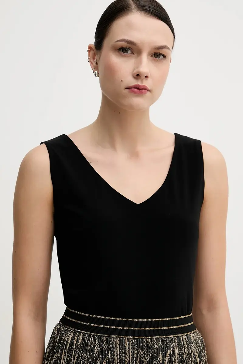 Joseph Ribkoff Top Nero 3981624 miniatura 4