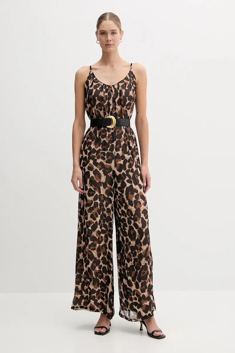 tuta elegante colore marrone 252936