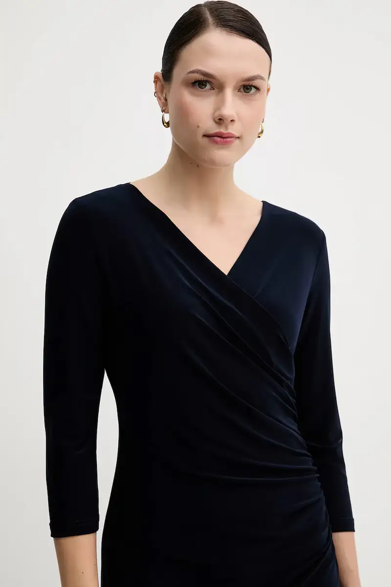 vestito Blu navy miniatura 4