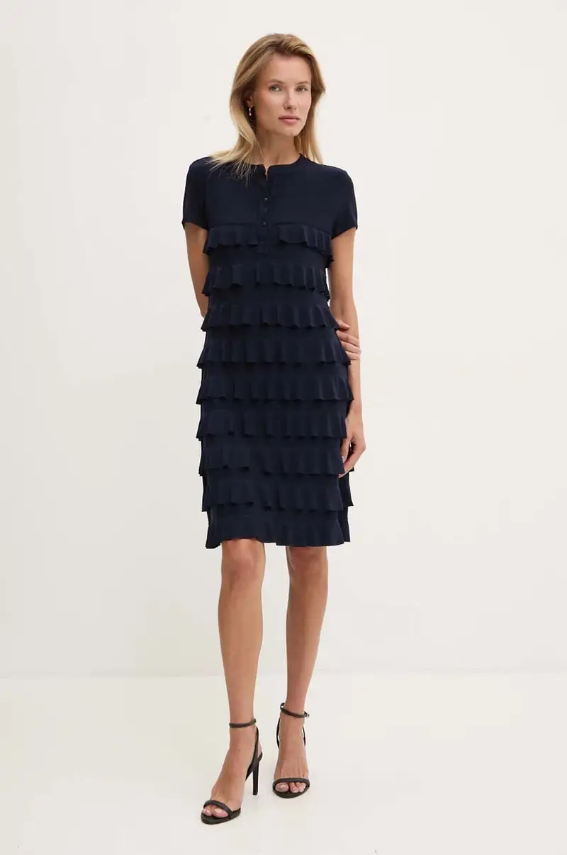 vestito colore blu navy 211350 miniatura 2