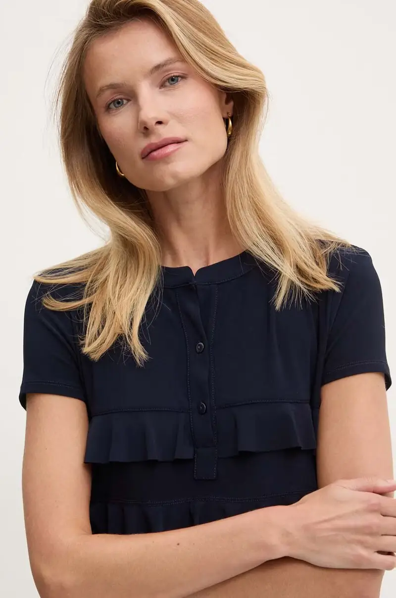 vestito colore blu navy 211350 miniatura 4