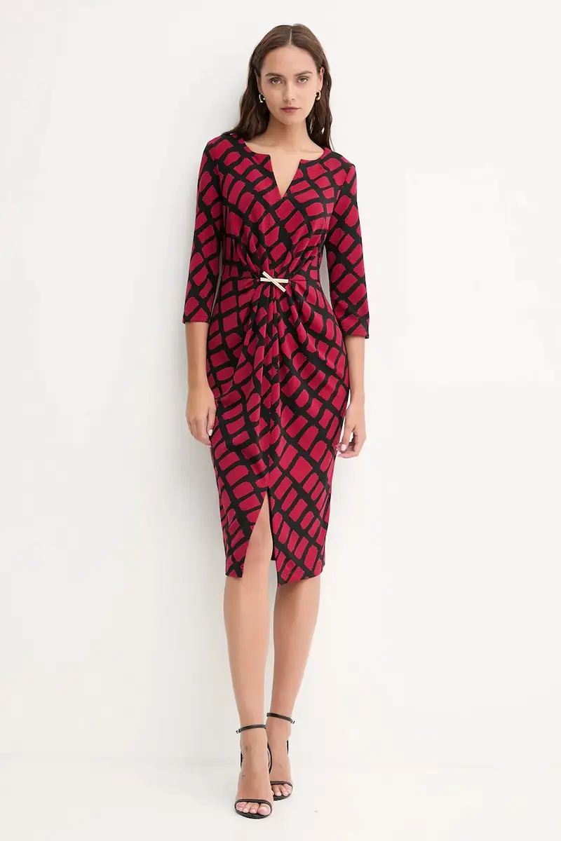 vestito colore granata 253250 miniatura 3