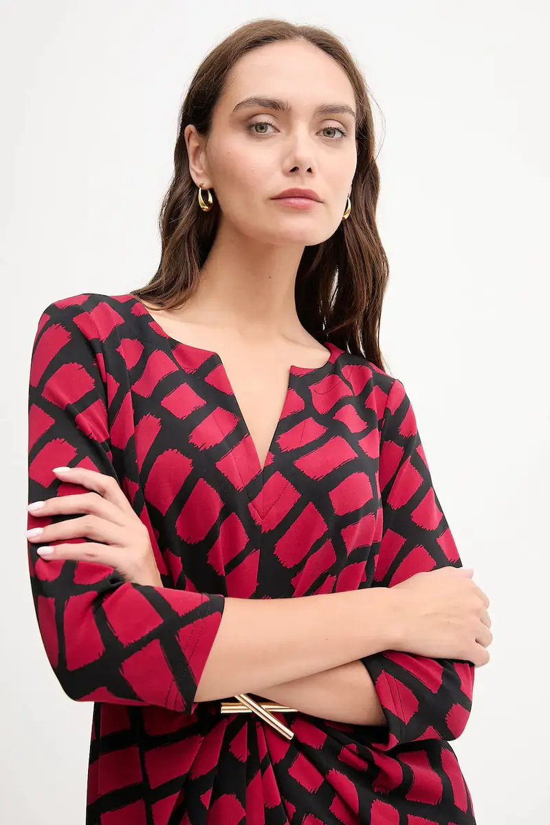 vestito colore granata 253250 miniatura 4