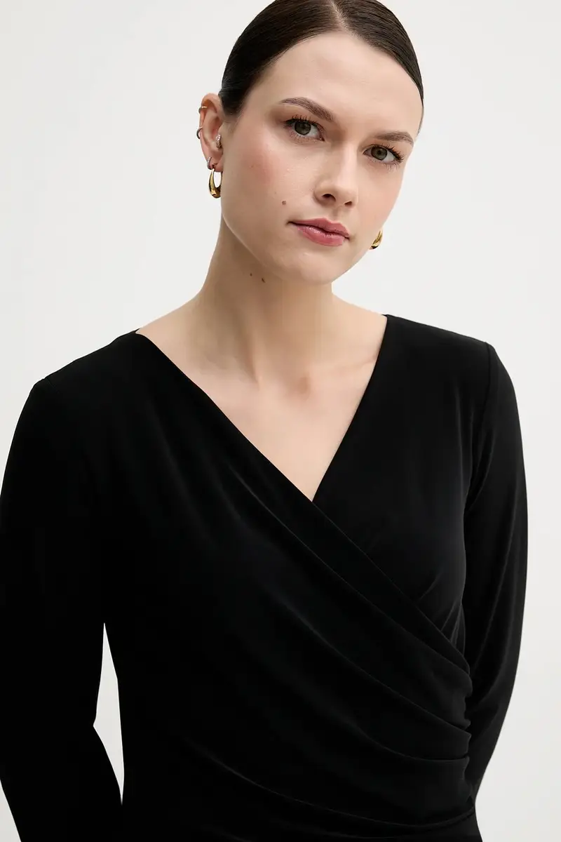 Joseph Ribkoff Maglia nera aderente miniatura 4