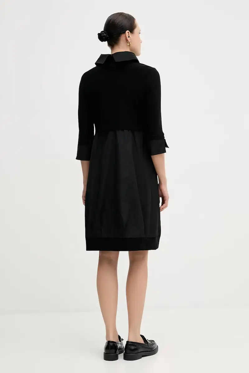 Joseph Ribkoff Vestito nero a campana miniatura 3