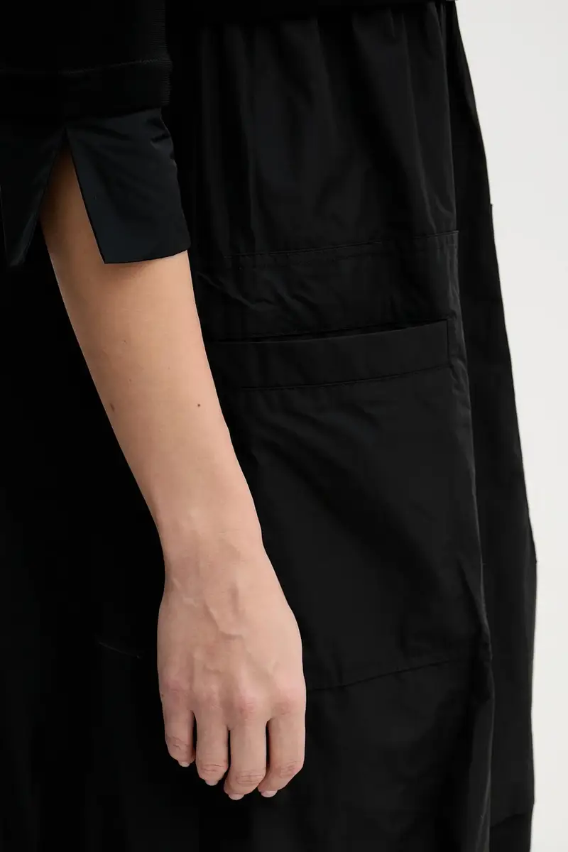 Joseph Ribkoff Vestito nero a campana miniatura 5