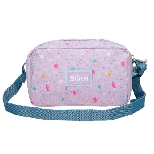 Joumma Disney Lovely Stitch Portafoglio Viola 14x10x3, 5 cm Poliestere miniatura 3