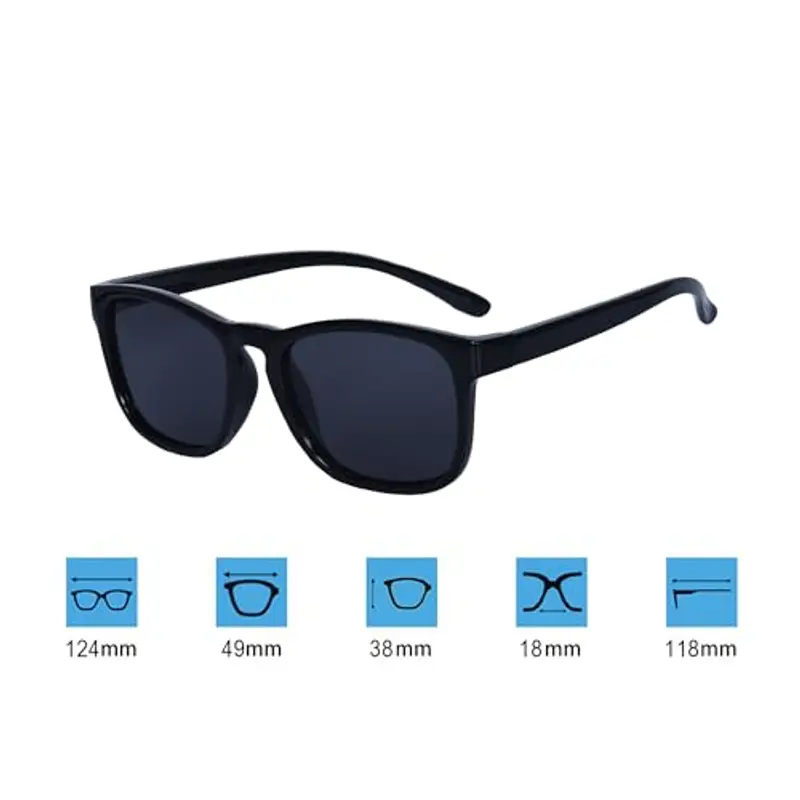 JoXiGo Occhiali da sole Nero 1987070 miniatura 3