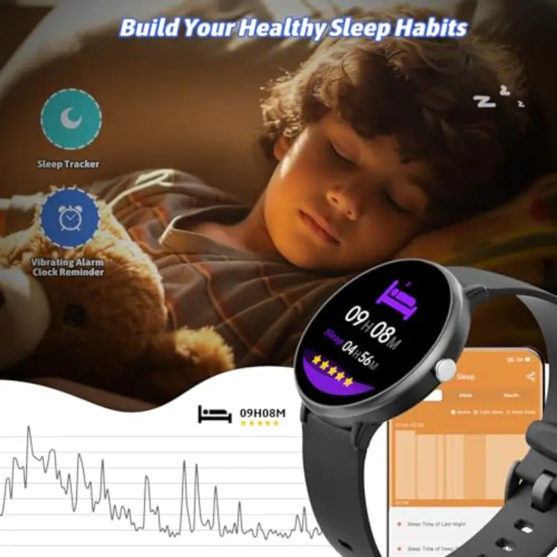 JOYELE Smartwatch Ragazzo Nero 1508614 miniatura 3