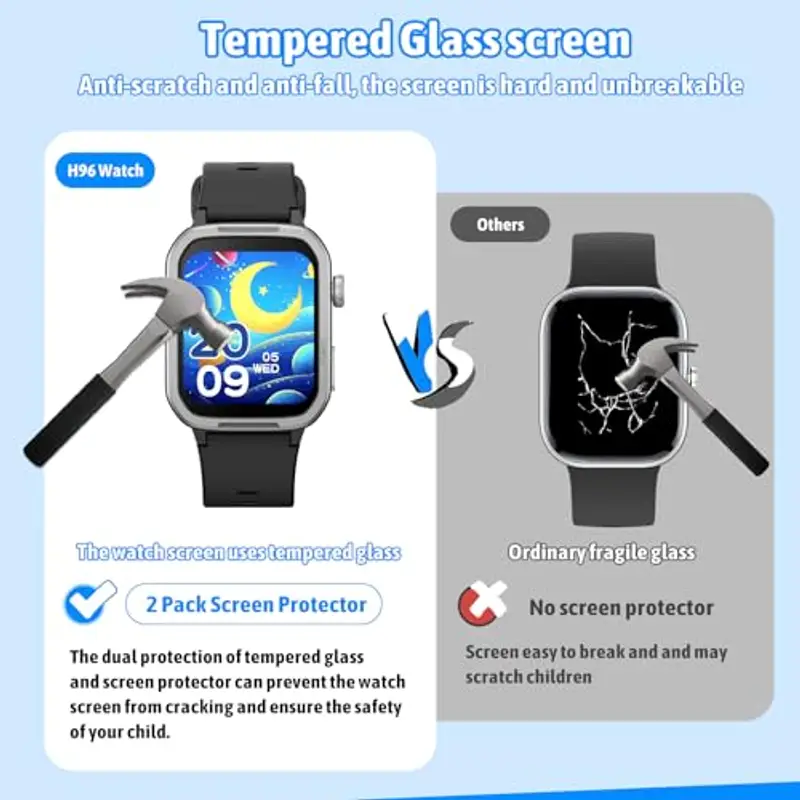 JOYELE Smartwatch Ragazzo Nero 1909034 miniatura 2