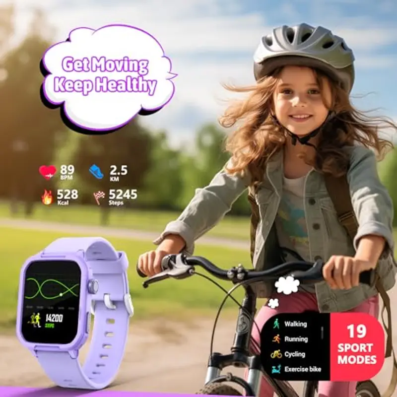 JOYELE Smartwatch Ragazzo Viola 1909031 miniatura 3