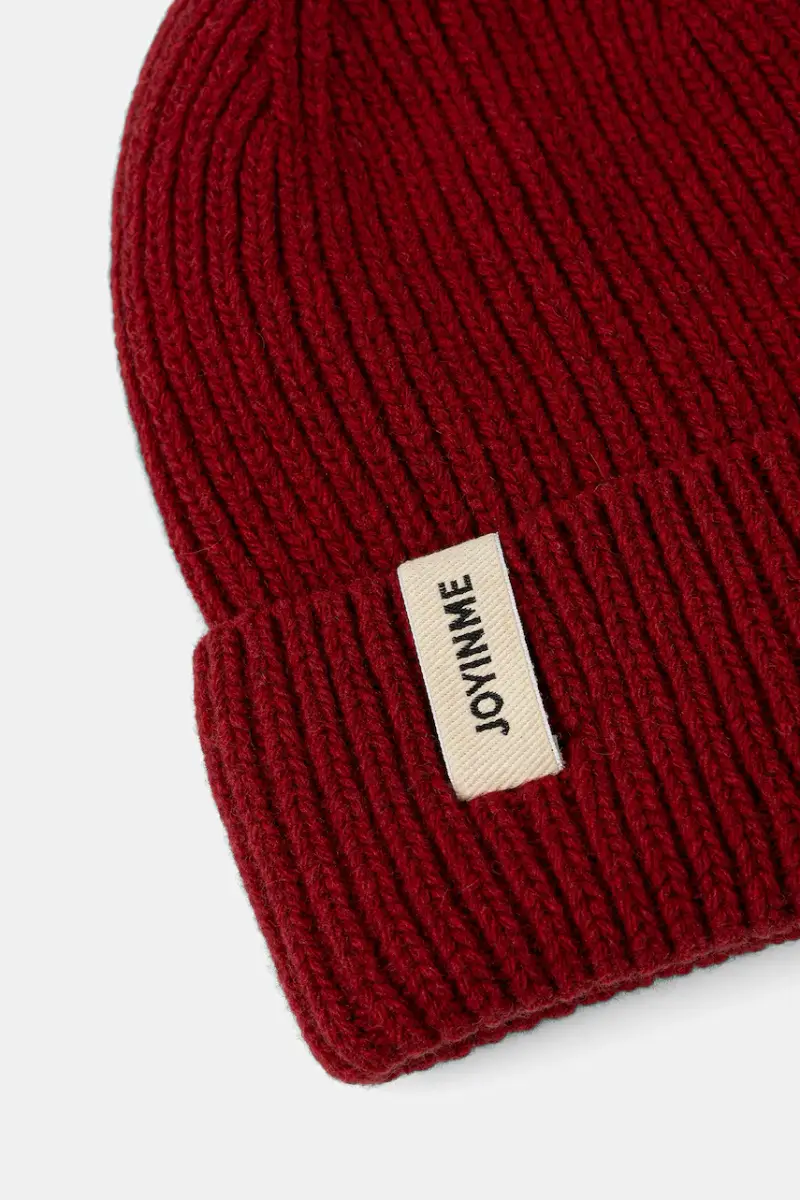 berretto in lana Warm Thoughts Granata miniatura 2