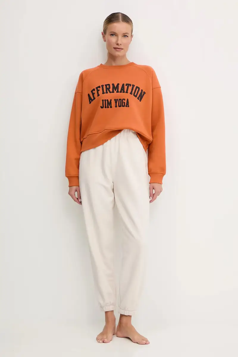 felpa Classic Arancione miniatura 2