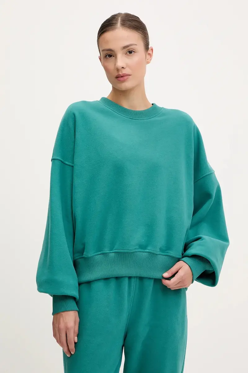 felpa Spark colore verde Spark Turchese