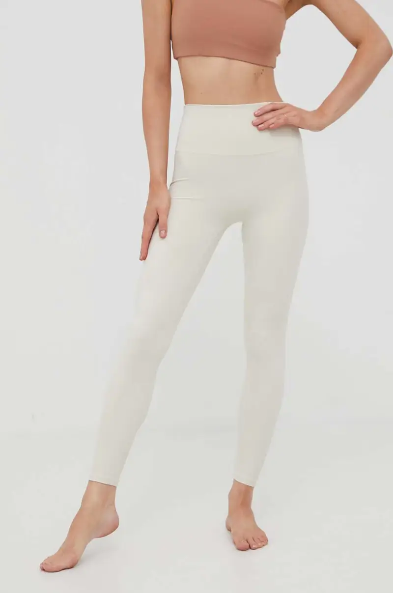 Joy in me leggins per joga Oneness Bond colore beige Oneness Bond 7/8