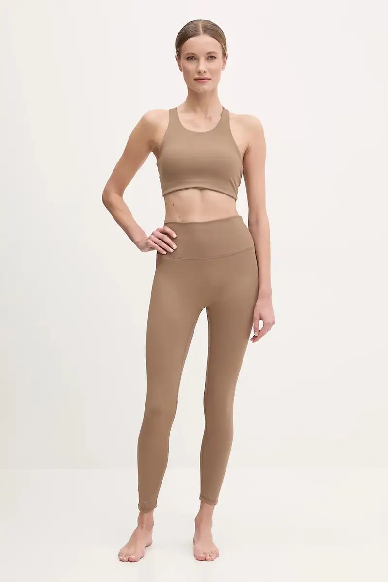 Joy in me leggins per joga Oneness Bond colore marrone Oneness Bond 7/8 miniatura 2