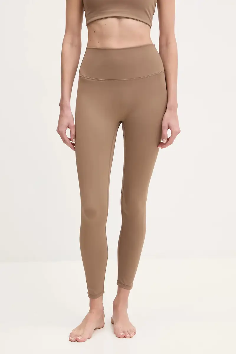 Joy in me leggins per joga Oneness Bond colore marrone Oneness Bond 7/8