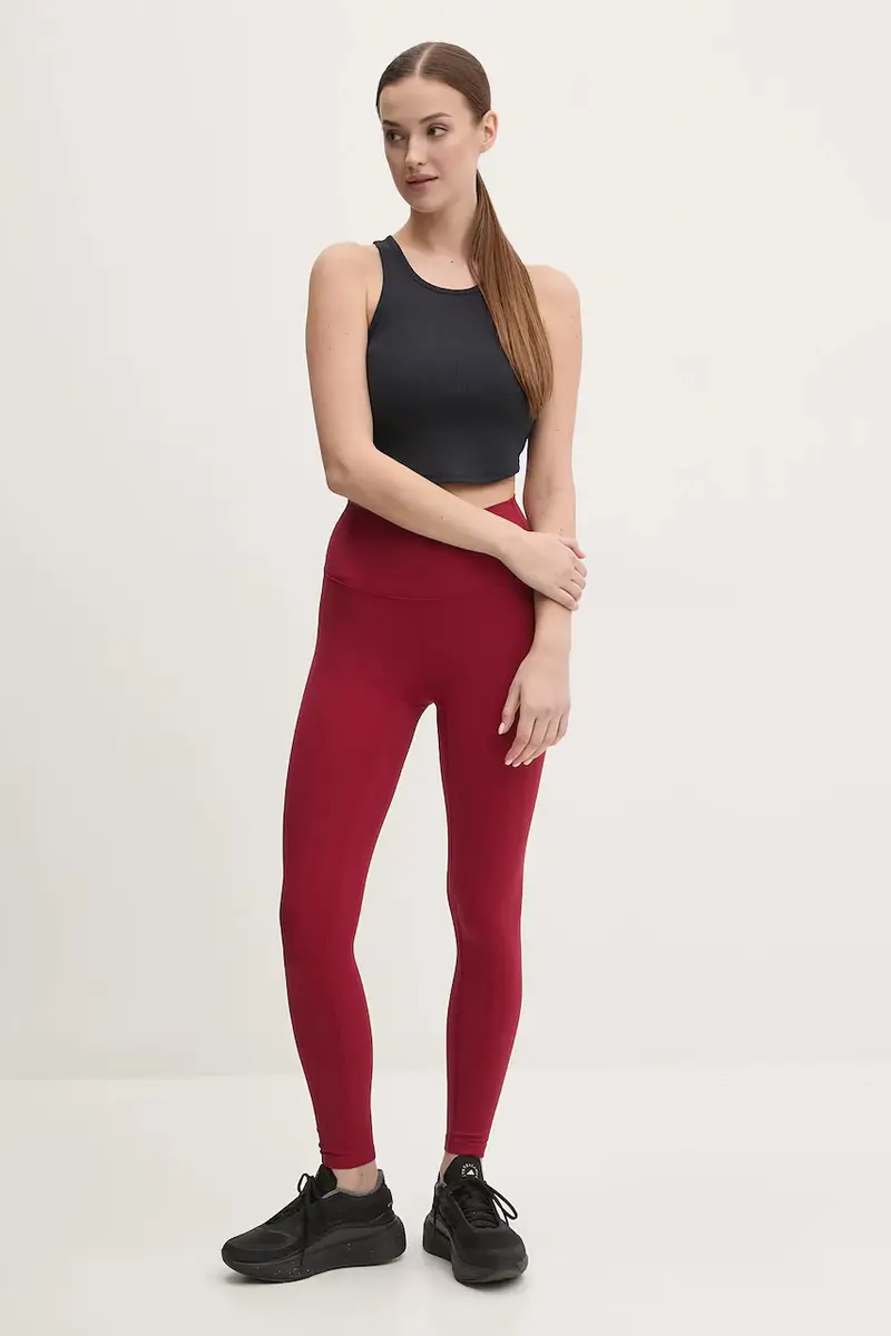 Joy in me leggins per joga Oneness Ease colore granata Oneness Ease 7/8 miniatura 2