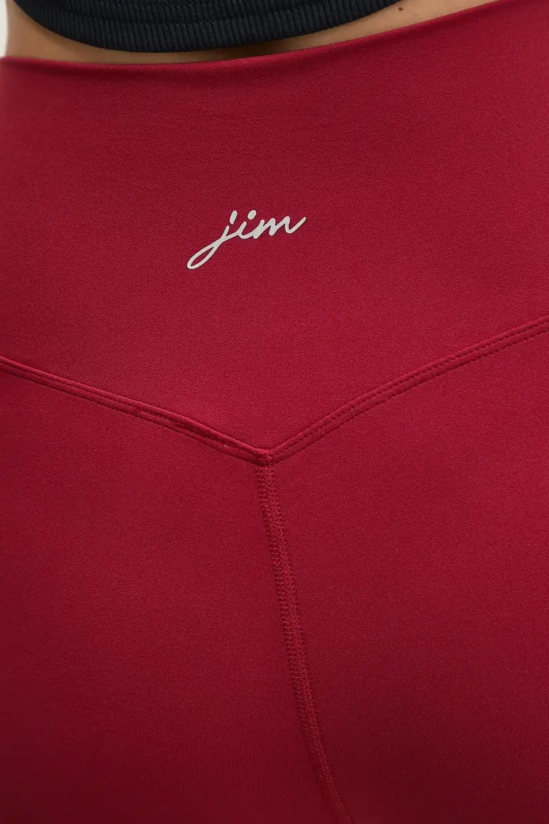 Joy in me leggins per joga Oneness Ease colore granata Oneness Ease 7/8 miniatura 4