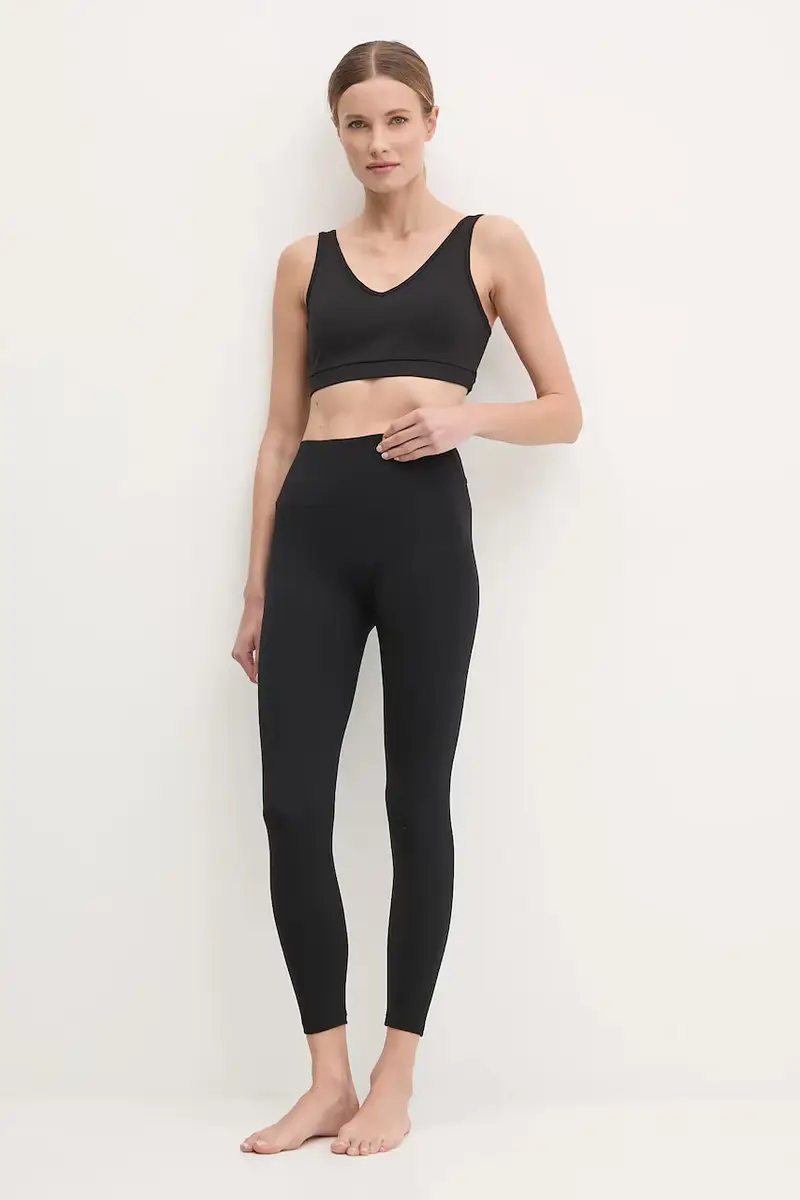 Joy in me leggins per joga Oneness Ease colore nero Oneness Ease 7/8 miniatura 2