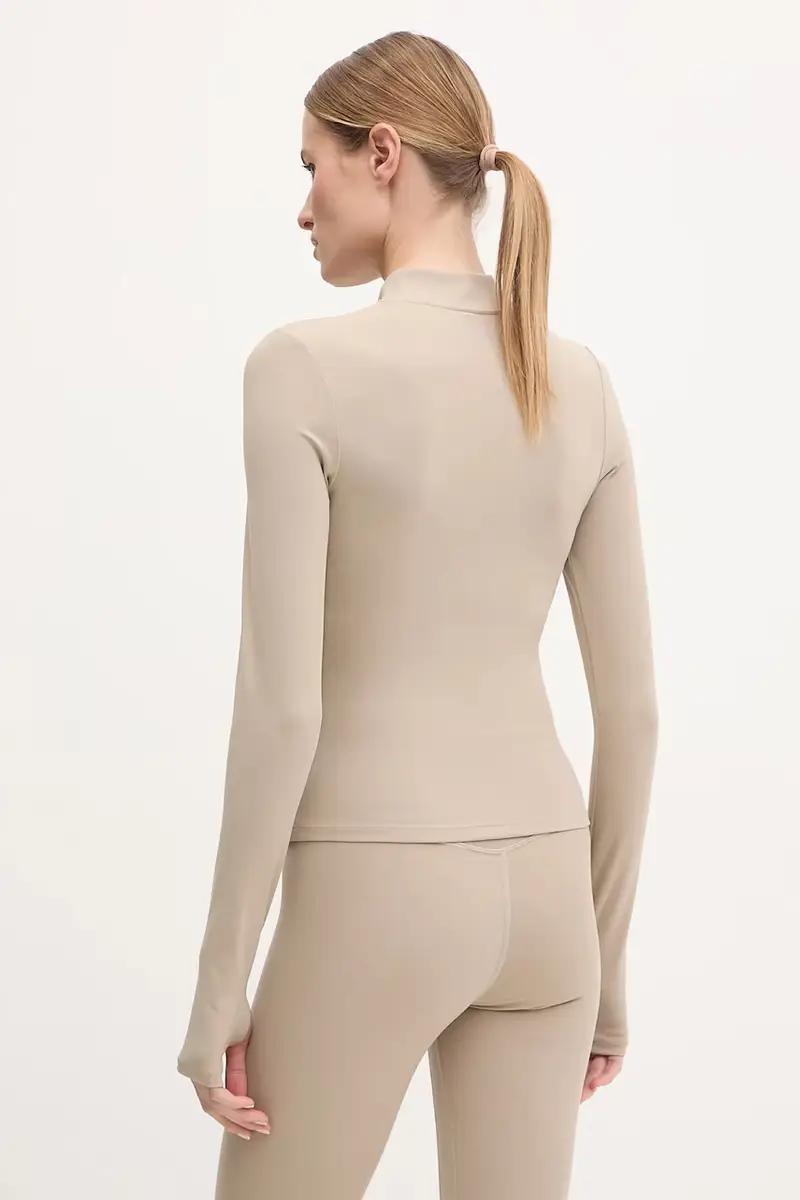 longleeve da joga Motion Beige miniatura 3