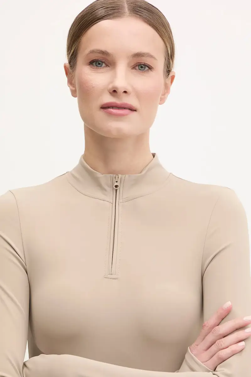 longleeve da joga Motion Beige miniatura 4