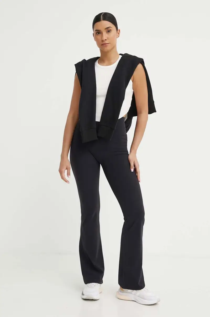 pantaloni Flare donna colore nero Flare miniatura 2